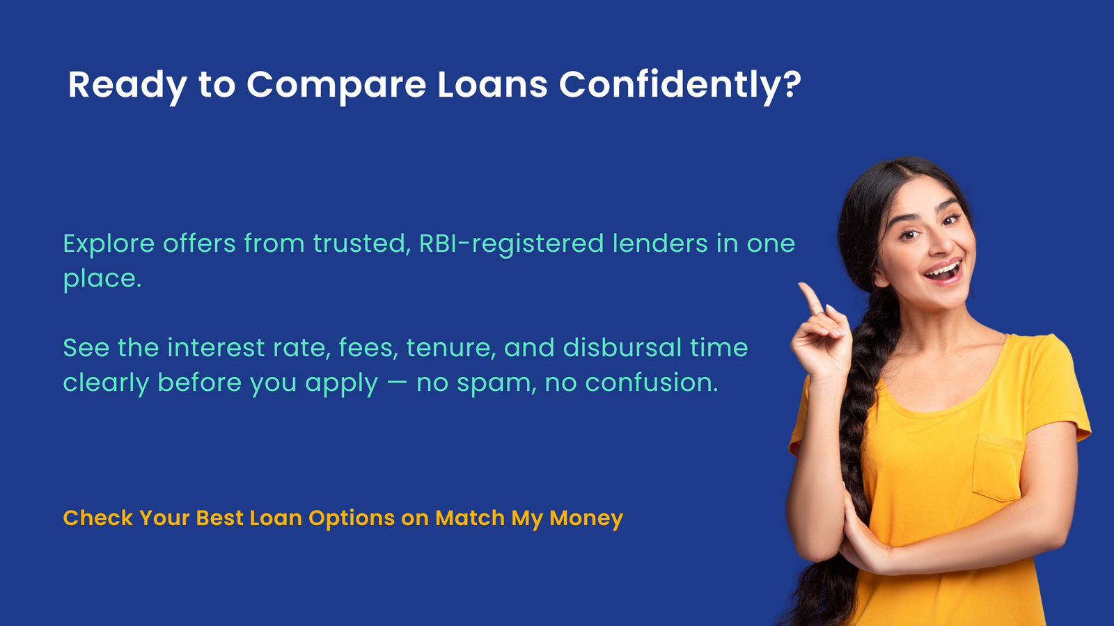 Check Your Best Loan Options on Match My Money